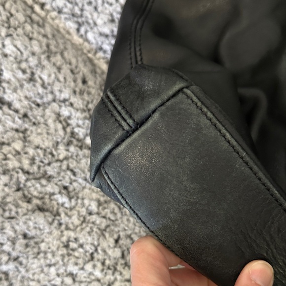 Coach Black leather laptop business shopper tote - Picture 8 of 9